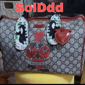 🎁SOLD🎁 Gucci Heart Tattoo GG boston